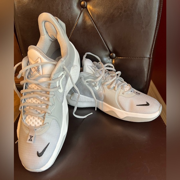 Nike Other - Nike PG 5 TB "Team Bank Wolf Grey" Men's Basketball Shoes - Sz 10 - NWOT